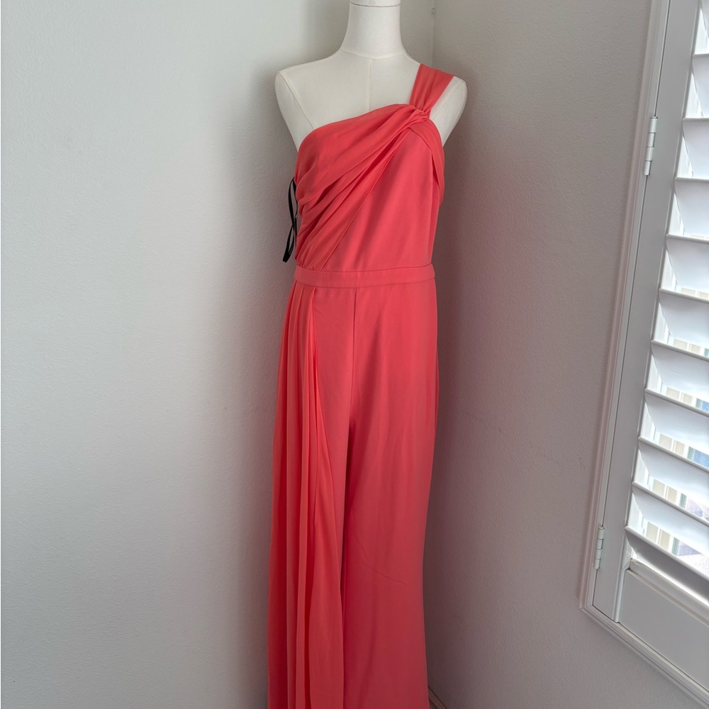 Marciano One-Shoulder Coral Dress